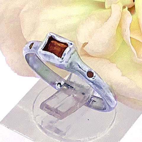 Ruby & Diamonds Ring (size 6)