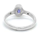 Tanzanite & Diamonds Ring (size 9)