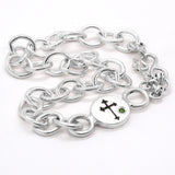 Bottoni Cross Spanish Link Chain Bracelet