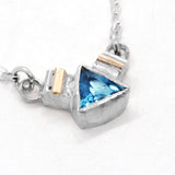 Swiss Blue Topaz Necklace