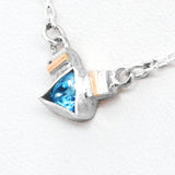 Swiss Blue Topaz Necklace